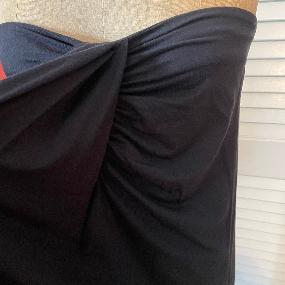 REFORMATION | black slit skirt/dress M/L - Picture 6 of 10